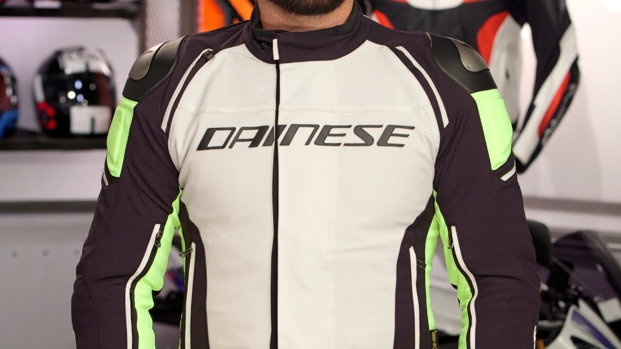 Dainese Racing 3 D-Dry Jacket Review at RevZilla.com - YouTube