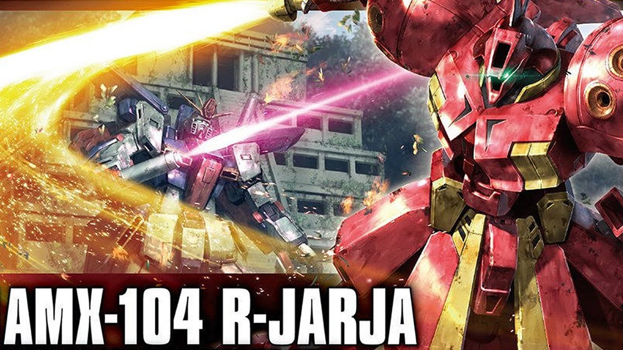 ガンプラ「HGUC 1/144 R・ジャジャ（AMX-104 R-JARJA）」開封・組立