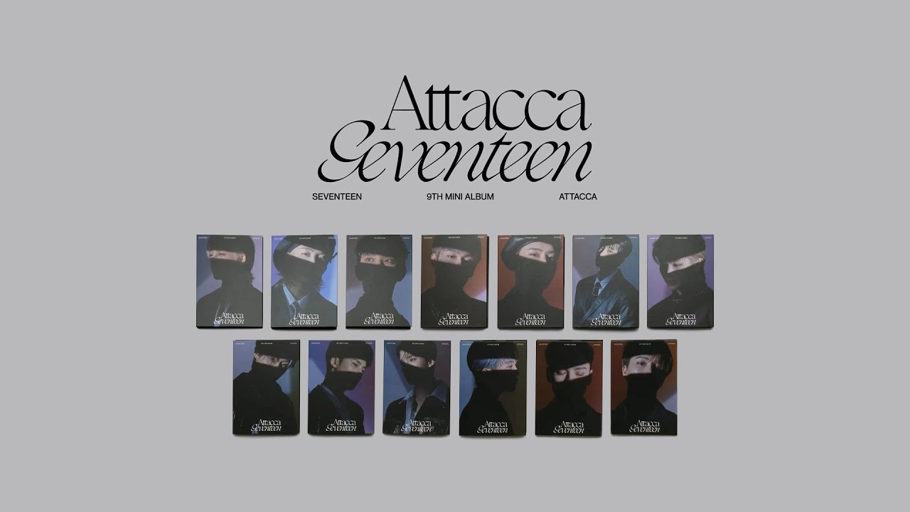 SEVENTEEN 9th Mini Album 'Attacca' (CARAT ver.) - SEVENTEEN 세븐틴