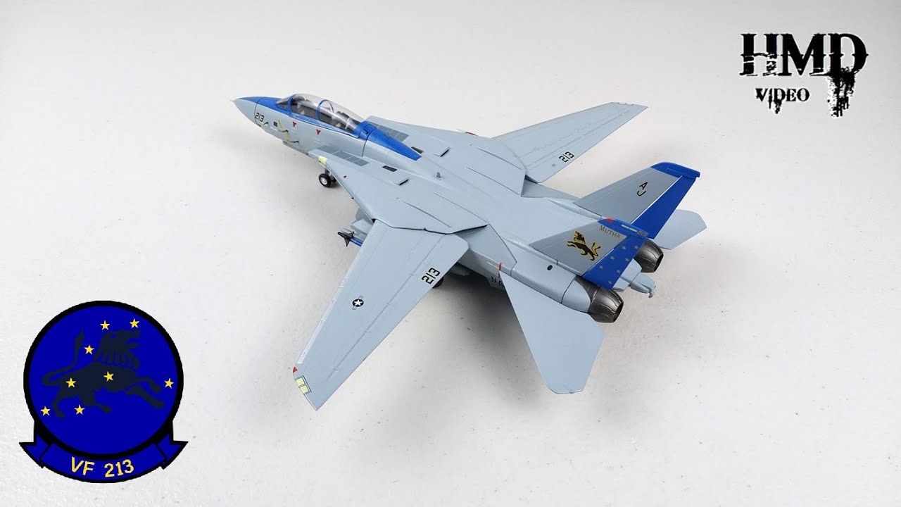 Grumman F-14D Tomcat US Navy VF-213 Black Lions, 2006, Witty Wings