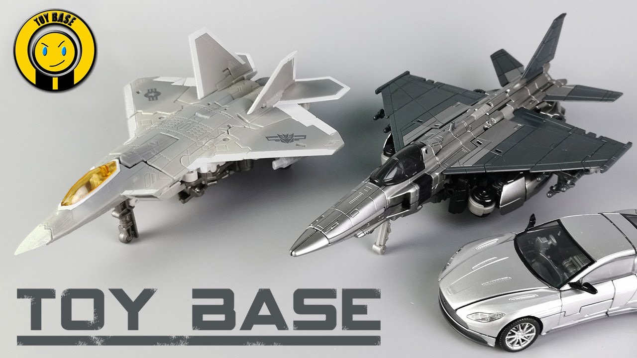 F-22 Starscream & Fighter Nitro Zeus Transformers Movie Studio