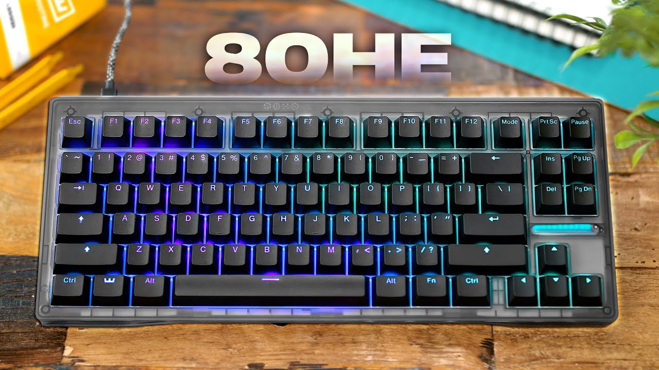 Wooting 80HE Keyboard Review - Literally THE Best. - YouTube