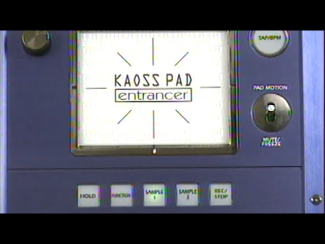Tutorial: Korg KAOSS-Pad-Entrancer - YouTube