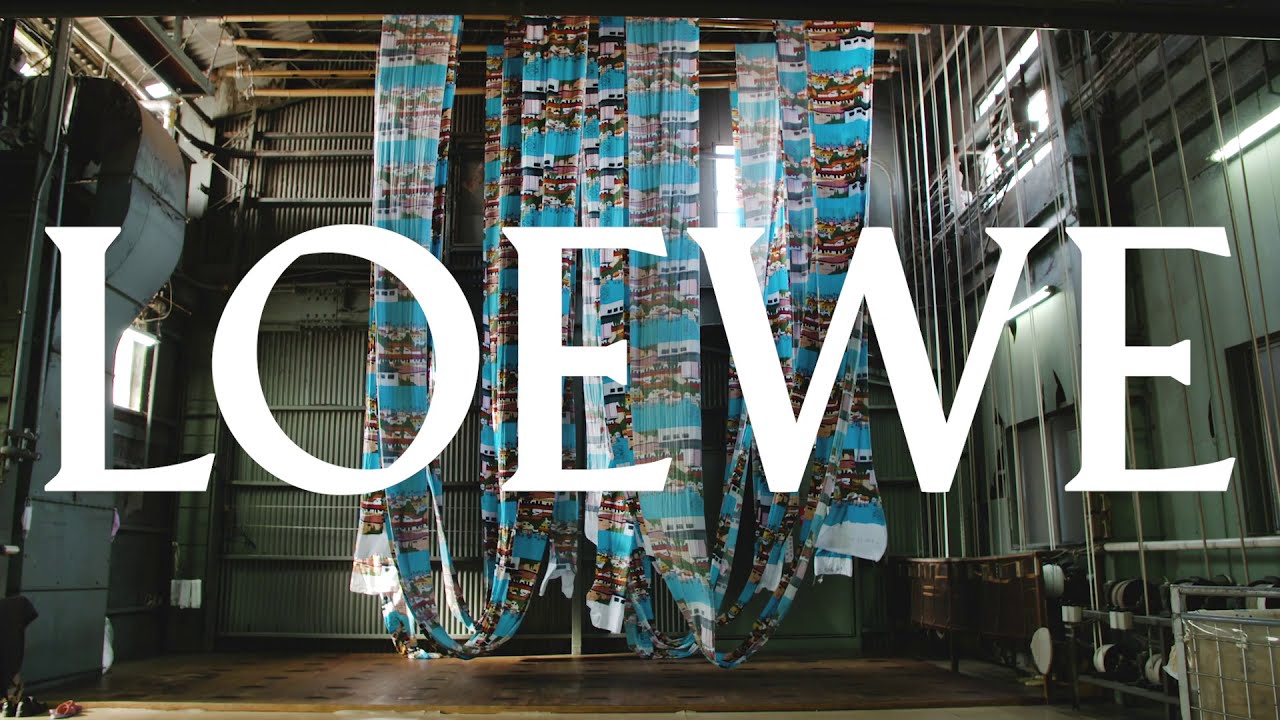 LOEWE for ZOZOTOWN; The Art of Japanese Furoshiki (Short version