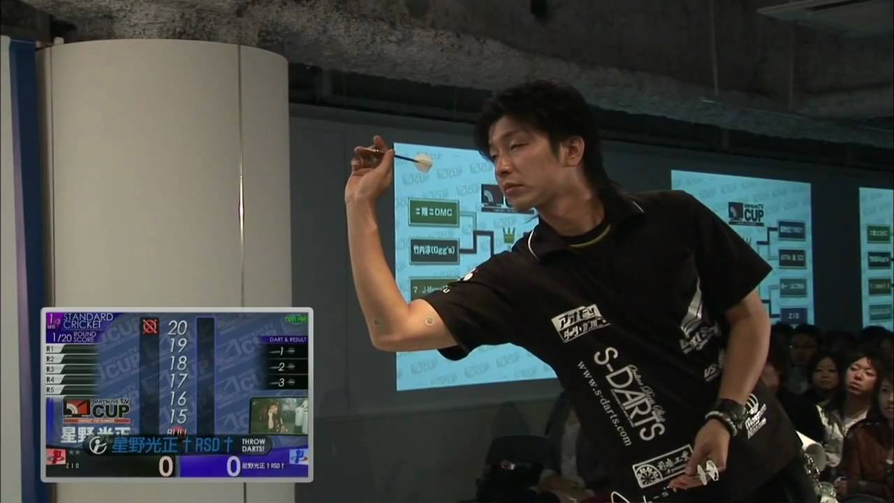 DARTSLIVE.TV CUP -CRICKET TOP RANKER- 準決勝第2試合 - YouTube