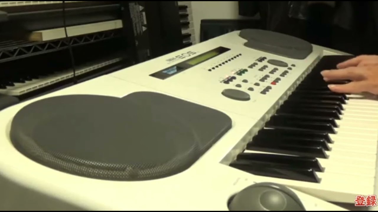 YAMAHA EOS B700いろいろな音を出して弾いて見た。小室哲哉