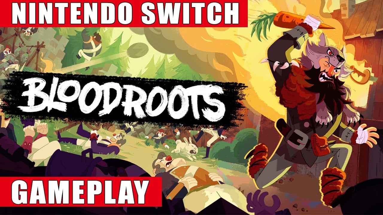 Bloodroots Nintendo Switch Gameplay - YouTube