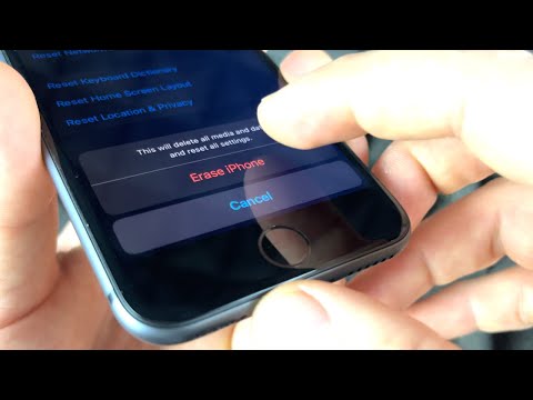 How to Factory Reset iPhone 8 - 64gb - YouTube
