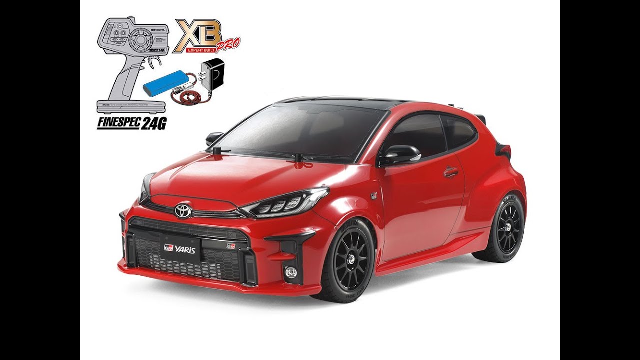 すぐ遊べるラジコン！】XB 1/10 トヨタ GR ヤリス (M-05シャーシ