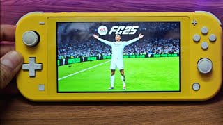 EA FC25 on Nintendo Switch Lite | Worth it ? - YouTube