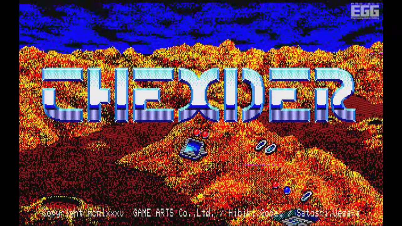 テグザー for PC-8801（1985） - YouTube