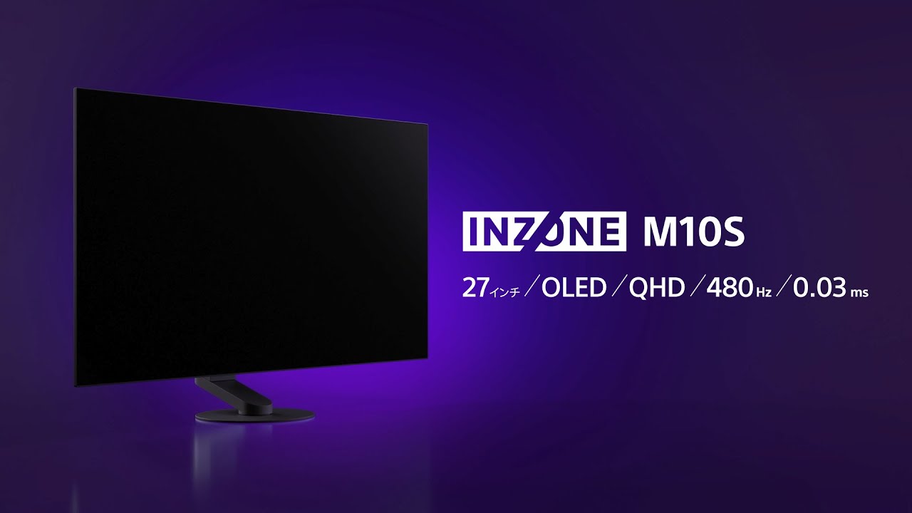 SONY ソニー INZONE M10S [SDM-27Q10S] 27インチ WQHD(QHD) 2560x1440
