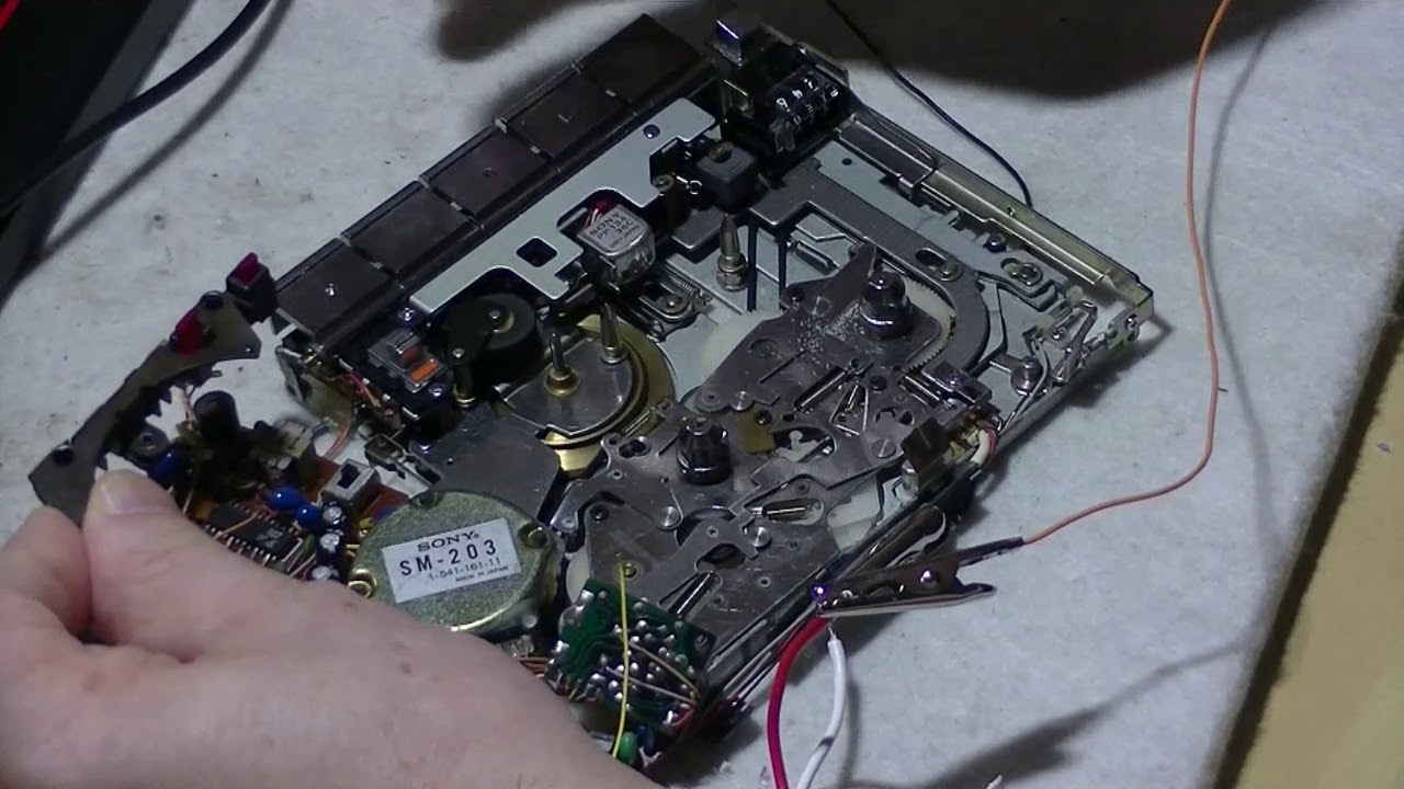 SONY超難解なカセットレコーダーTCM-280の回路がほぼ完全に分かった