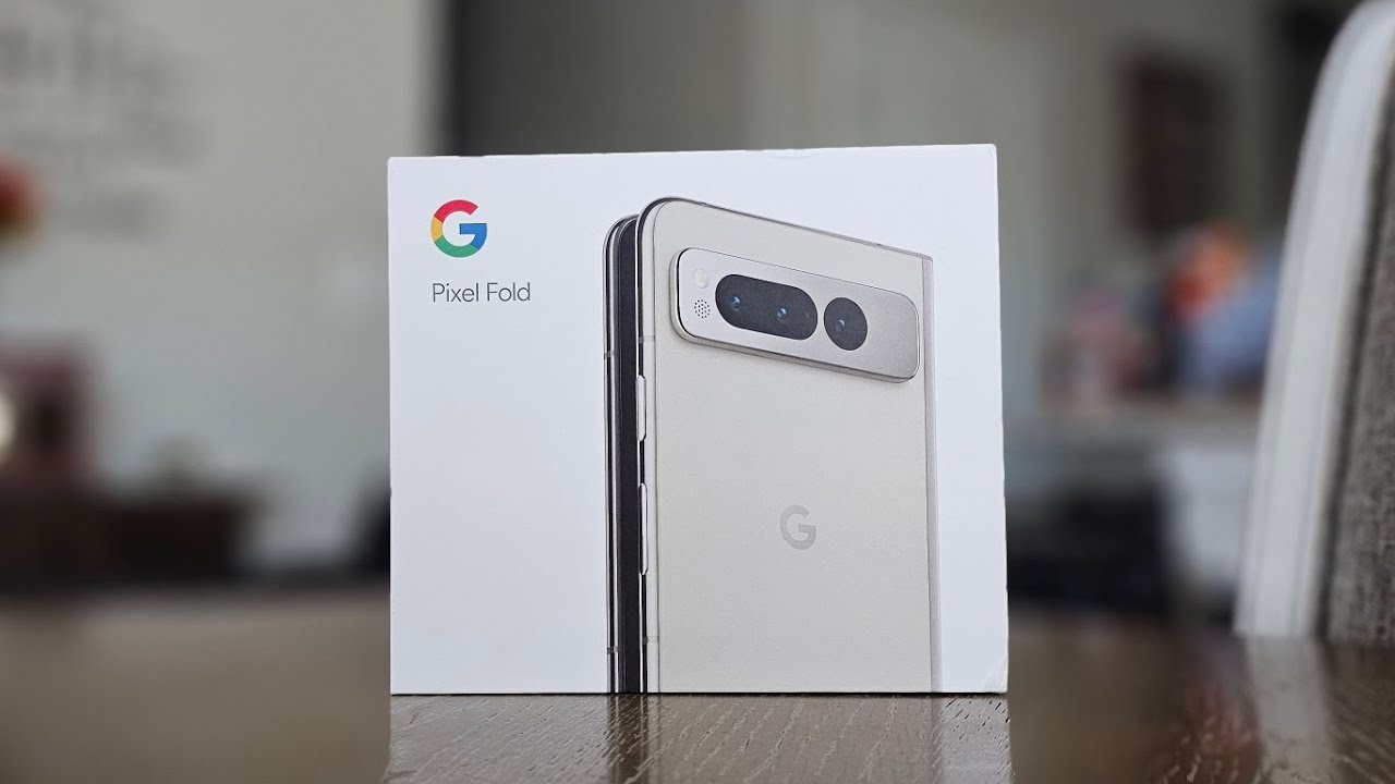 Google Pixel Fold Porcelain - Unboxing & First Impressions! - YouTube