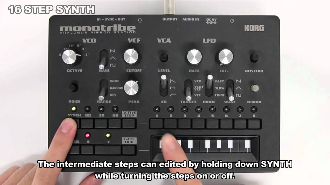 Version 2.1 | monotribe - ANALOGUE RIBBON STATION | KORG (Canada - EN)