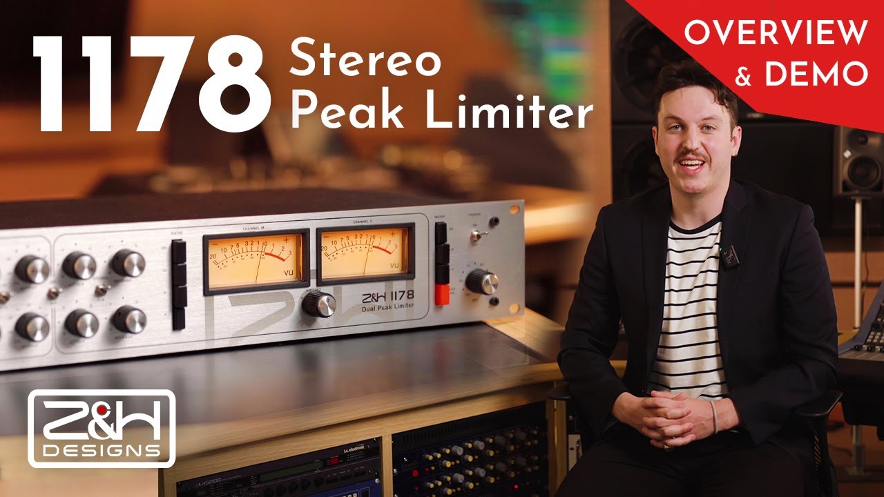 Z&H Designs Releases 1178 Stereo Peak Limiter - Sound Demo