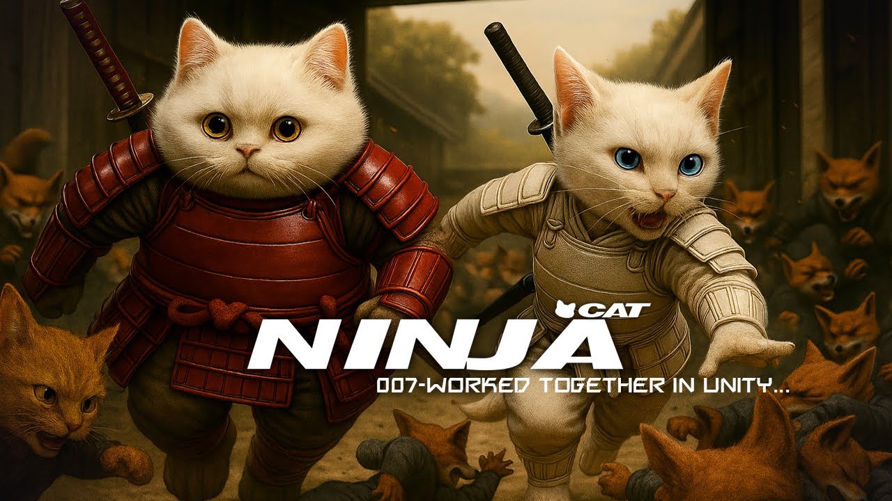 Ninja Cats Ep 7 : White Tiger Returns?! Undead Army at the Gates