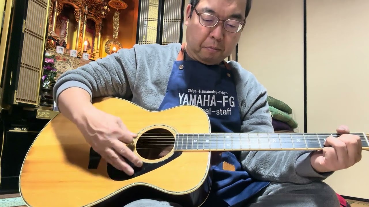 YAMAHA FG-402C（ベージュラベル）落語 de FG - YouTube