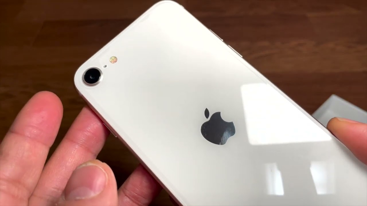 スマホ】iPhone SE（第3世代） スターライト - YouTube