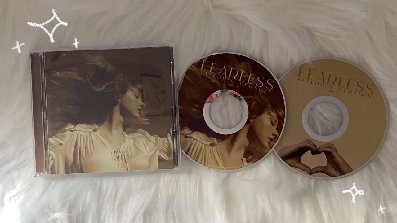 taylor swift - fearless (taylor's version) (cd unboxing) | target