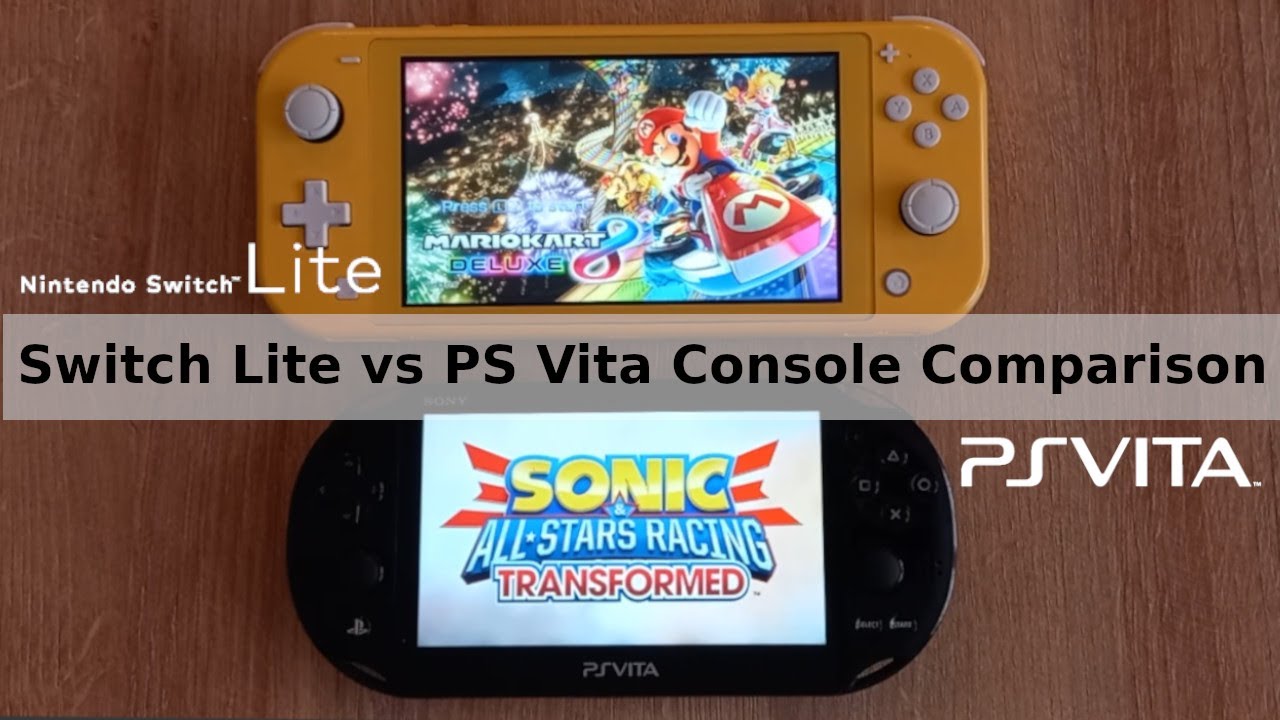 Switch Lite vs PS Vita. Console Comparison. - YouTube