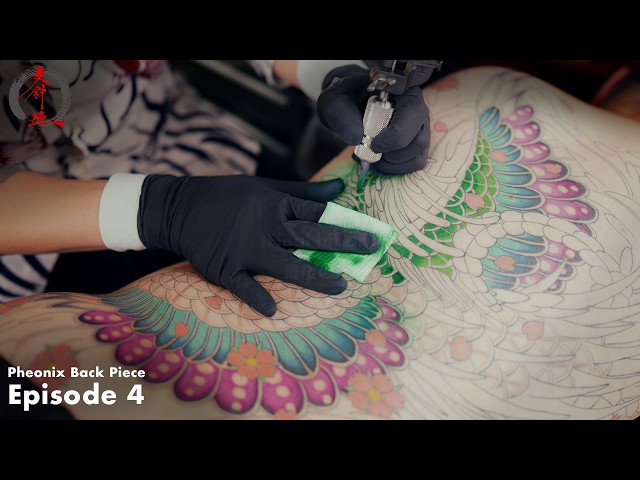 The Most Vibrant Traditional Japanese Tattoo Piece [JPN SUBS