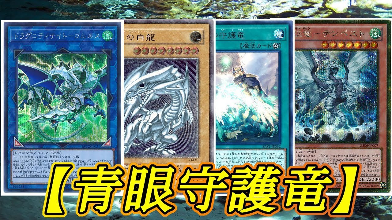 遊戯王】2019年1月環境の青眼守護竜【デッキレシピ】 - YouTube