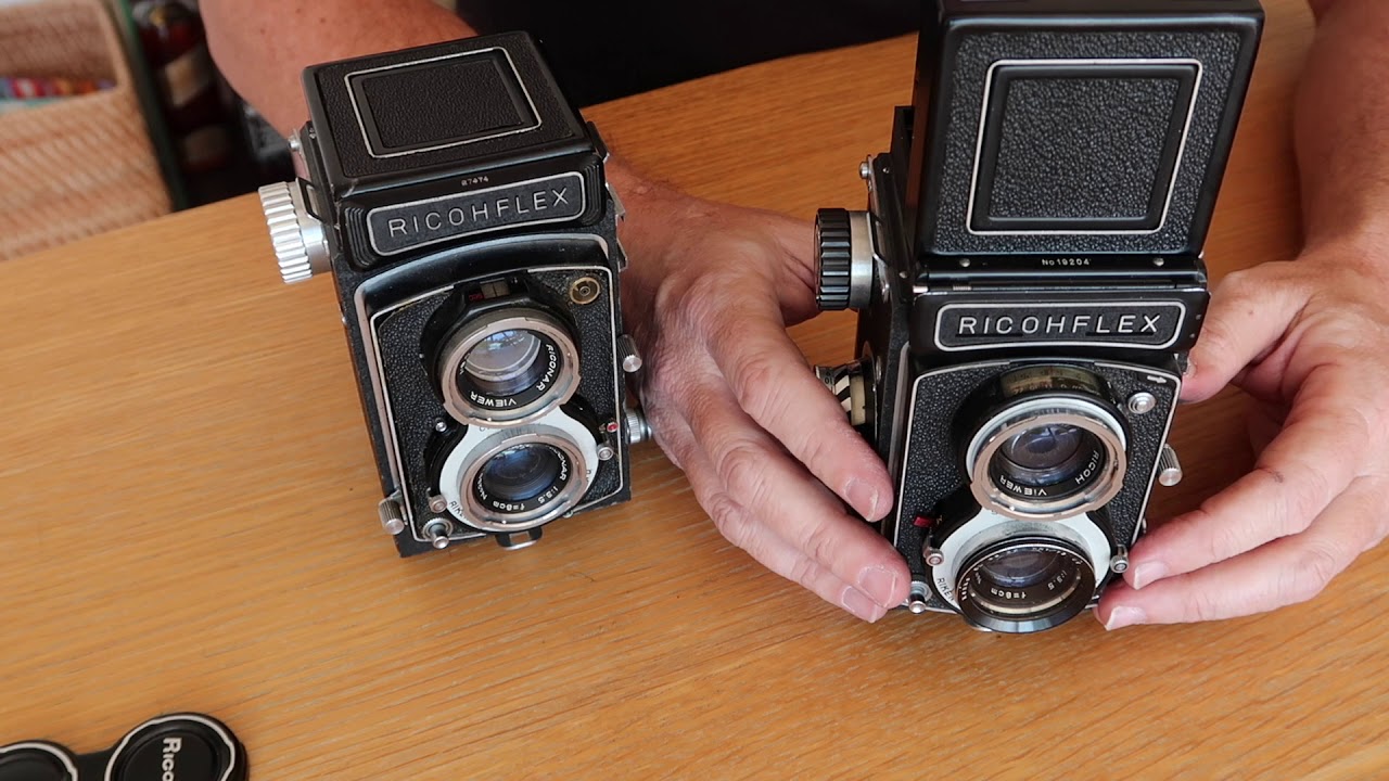 Ricoh Ricohflex Dia TLR Cameras - YouTube
