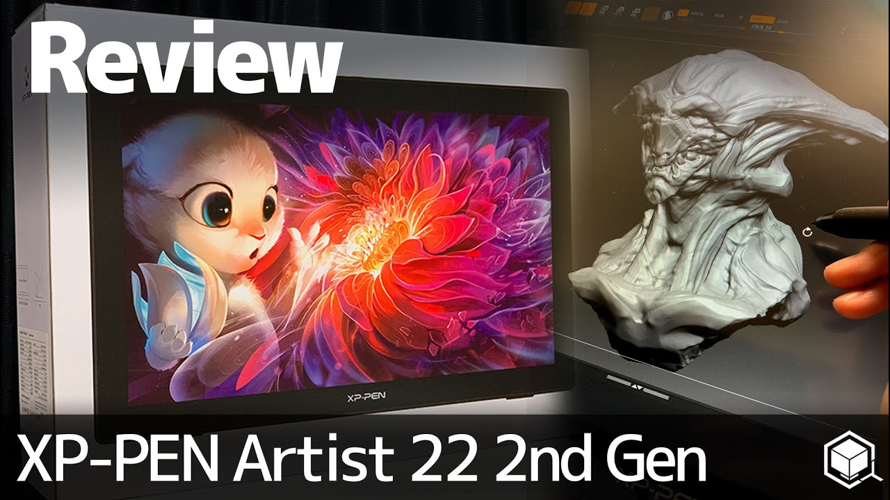 XP-Pen Artist 22 2nd Generation Review - 2021年新モデル！5万円を