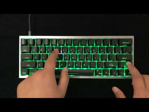 KBDfans DZ60 RGB review - YouTube
