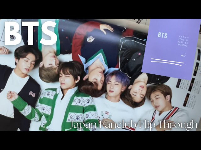 BTS Japan Fanclub Magazine Vol. 7 Flip Through - YouTube