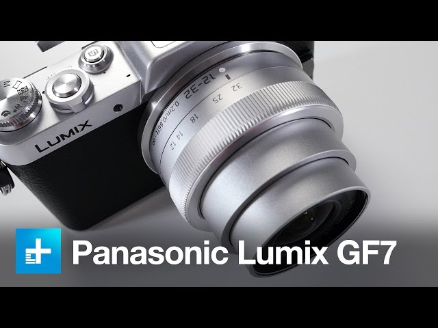 Panasonic Lumix DMC-GF7 camera - Hands-on review - YouTube