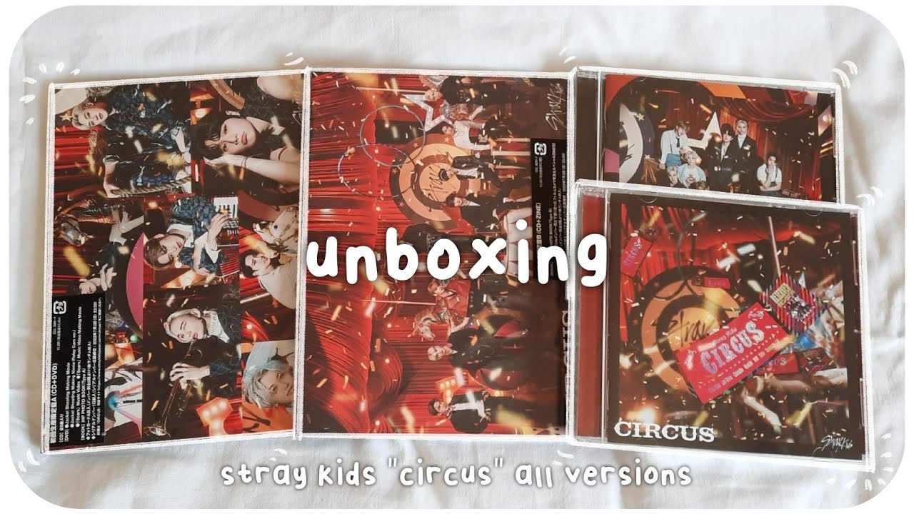 unboxing stray kids' japanese album 