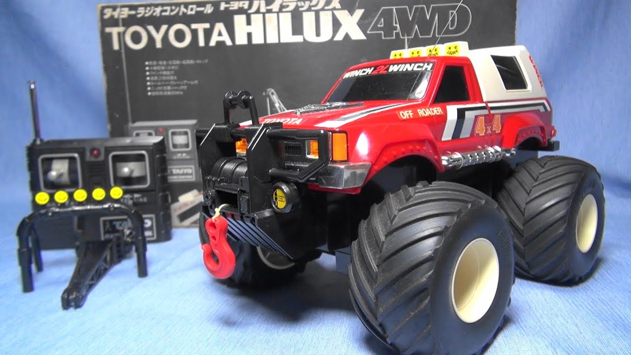 タイヨー ラジオコントロール トヨタ ハイラックス 4WD ウインチ付き