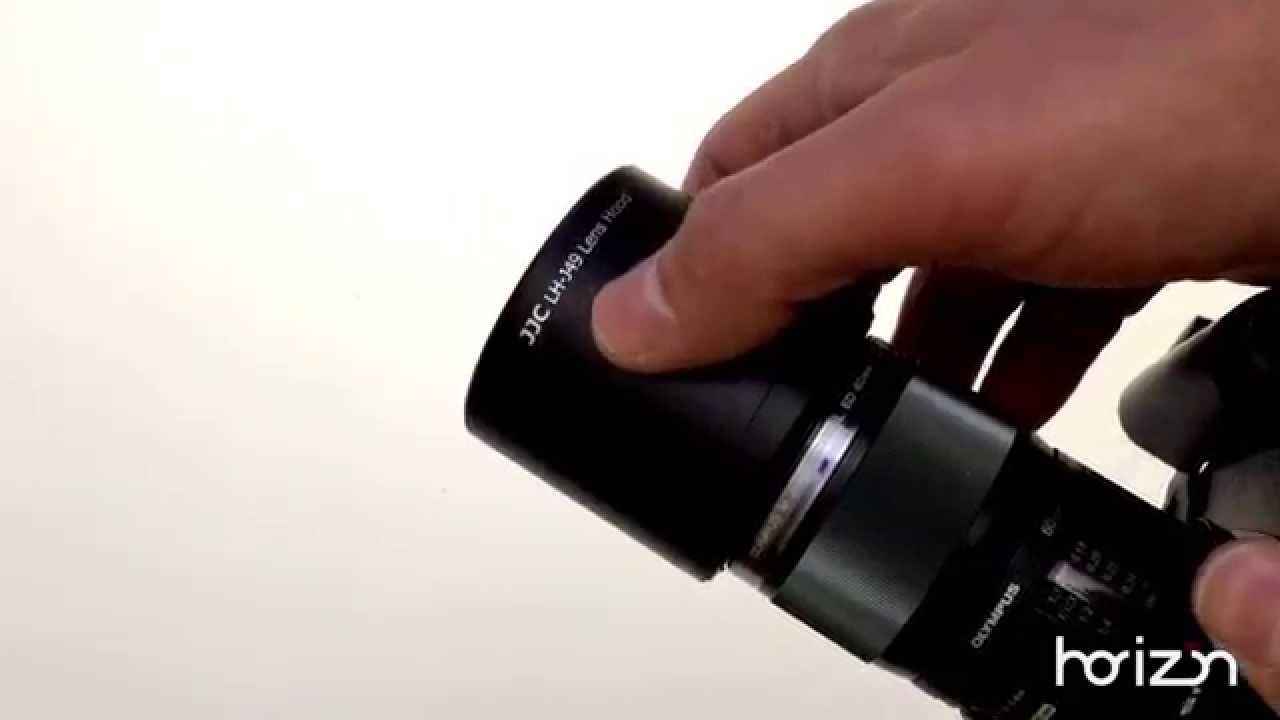 JJC Lens hood Shade for Olympus M.ZUIKO DIGITAL ED 60mm f2.8 Macro