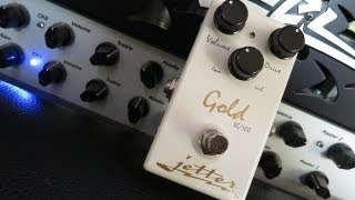 Jetter Gold 45/100 Overdrive - Pedal Demo - YouTube