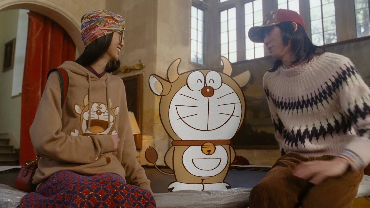DORAEMON x GUCCI 】うし年を祝したスペシャル映像が登場