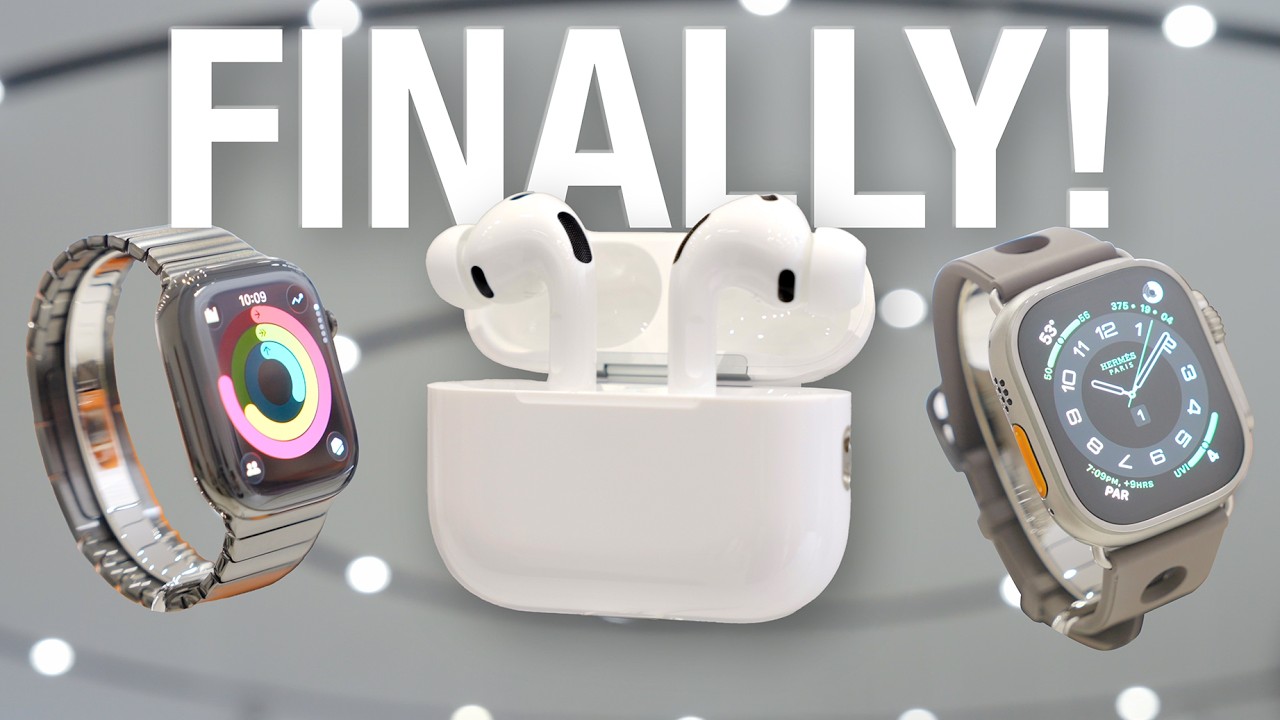 New AirPods Pro 3 & Apple Watch Series 11 / Ultra 3 Hands-On