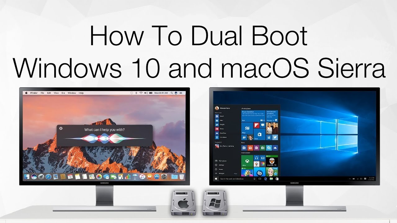 How to Dual Boot Windows 10 and macOS Sierra on PC | Hackintosh
