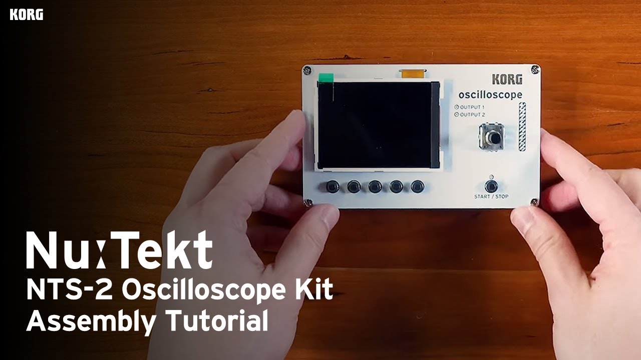 NTS-2 oscilloscope kit + PATCH & TWEAK with KORG【The 2022 NAMM