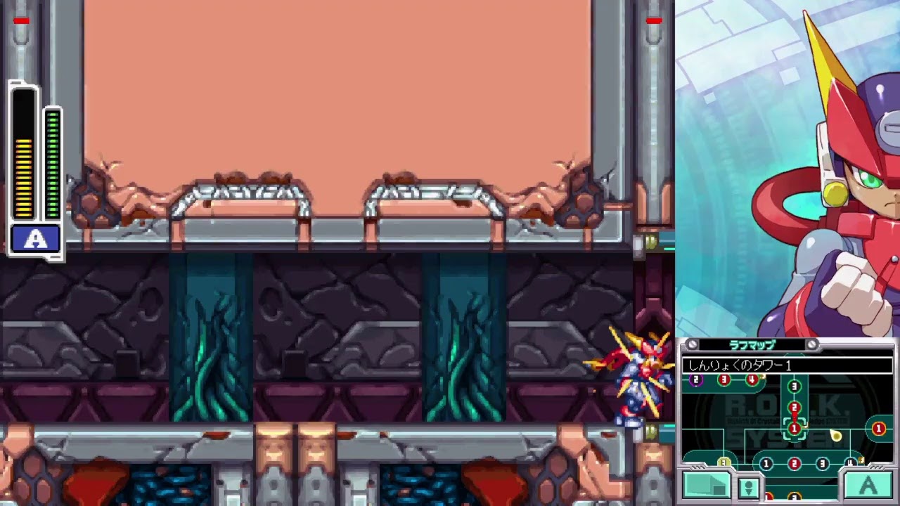 ロックマンゼクスアドベント攻略＃4 ロックマンゼロ&ゼクス ダブル