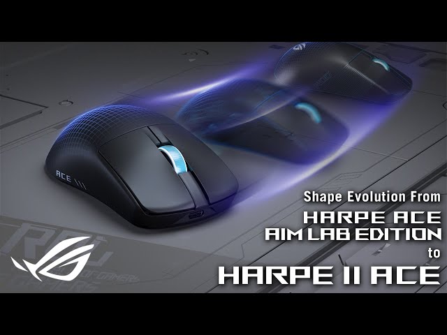 Shaping the ROG Harpe II Ace | ROG - YouTube