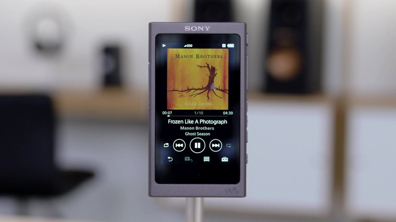 Sony NW-A45 Walkman hi-res music player | Crutchfield video - YouTube