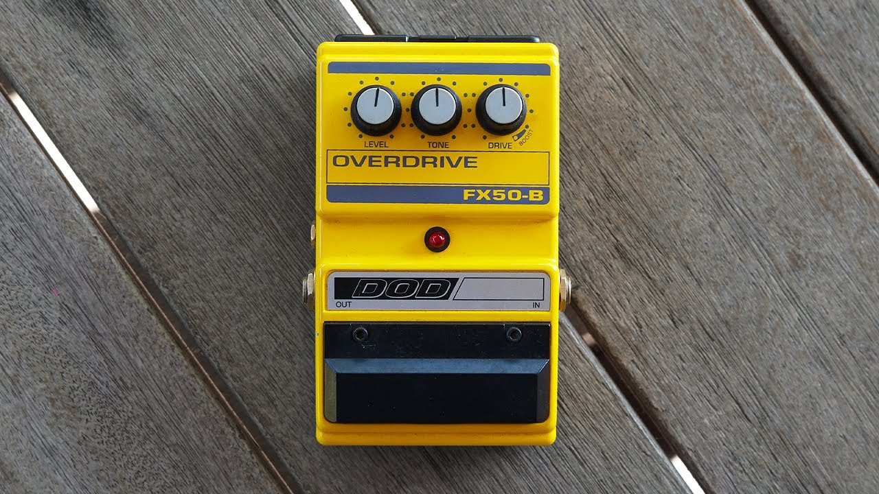 DOD FX50-B Overdrive - YouTube