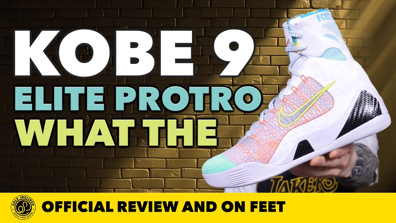 Nike Kobe 9 Elite High Protro 'What The' In Depth Review and On