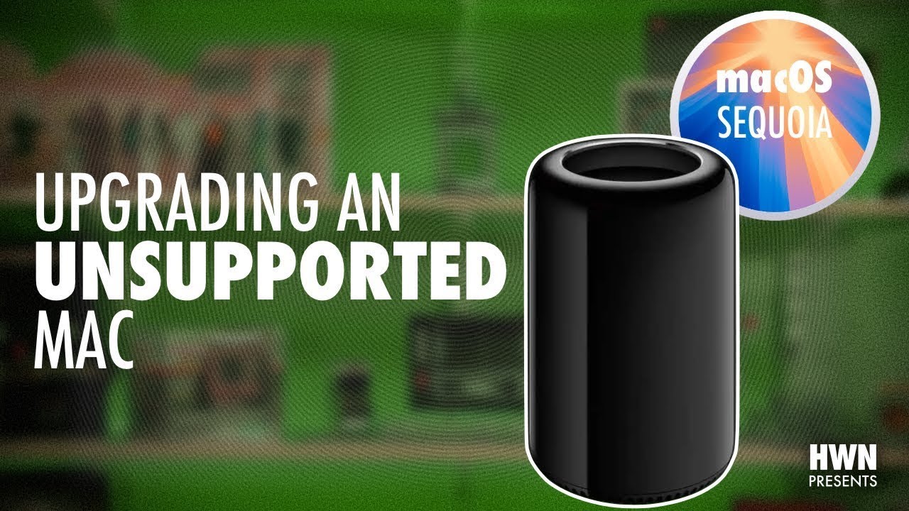 macOS Sequoia 15.01 on an Unsupported Mac Pro 2013 - YouTube