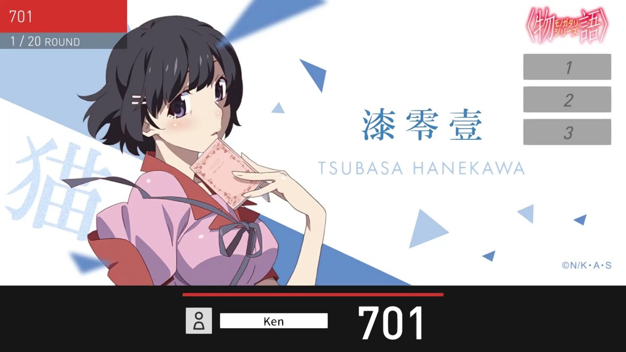 ダーツ ライブカード 物語シリーズ 羽川翼　DARTSLIVE グッズ-その他】物語シリーズ DARTSLIVE CARD with DARTSLIVEテーマ