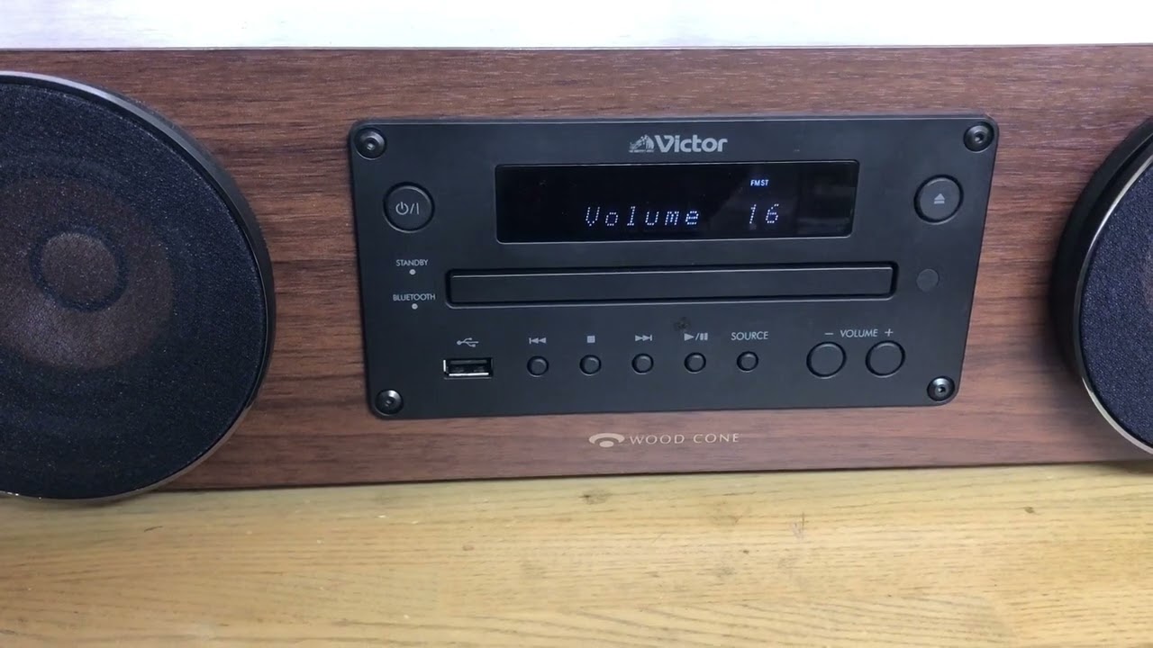 □JVCケンウッド Victor EX-D6 ウッドコーンシリーズ ミニコンポ