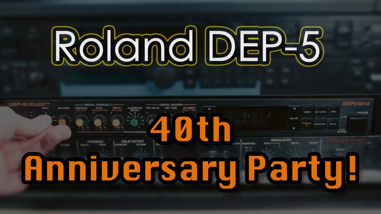 🍾 Roland DEP-5 - 40th Anniversary 🍾 🎧 (no talking) 🎧 - YouTube