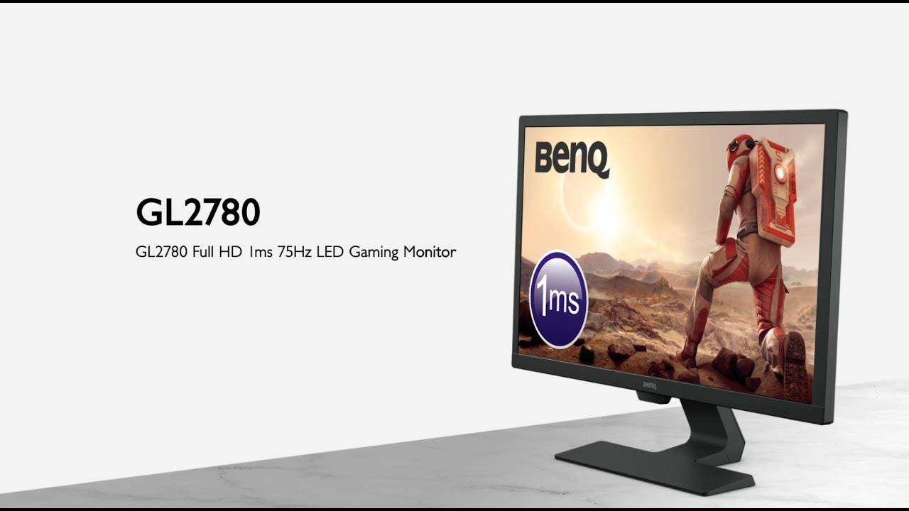 BenQ GL2780 1ms 1080p Gaming Monitor Introduction - YouTube
